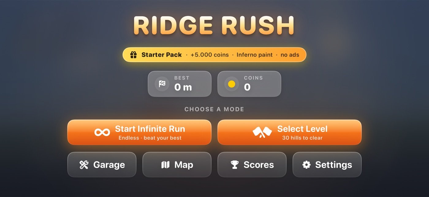 Main menu